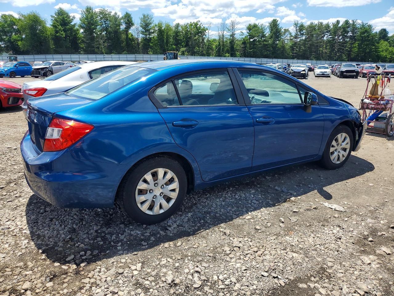 2012 Honda Civic Lx - Фото 3