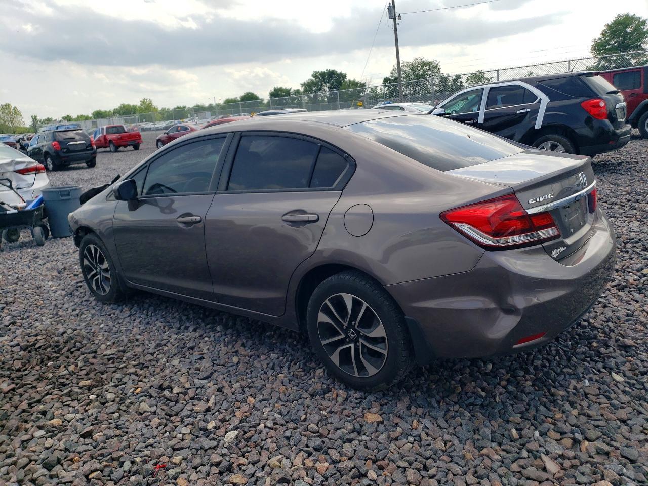 2015 Honda Civic Ex - Фото 2