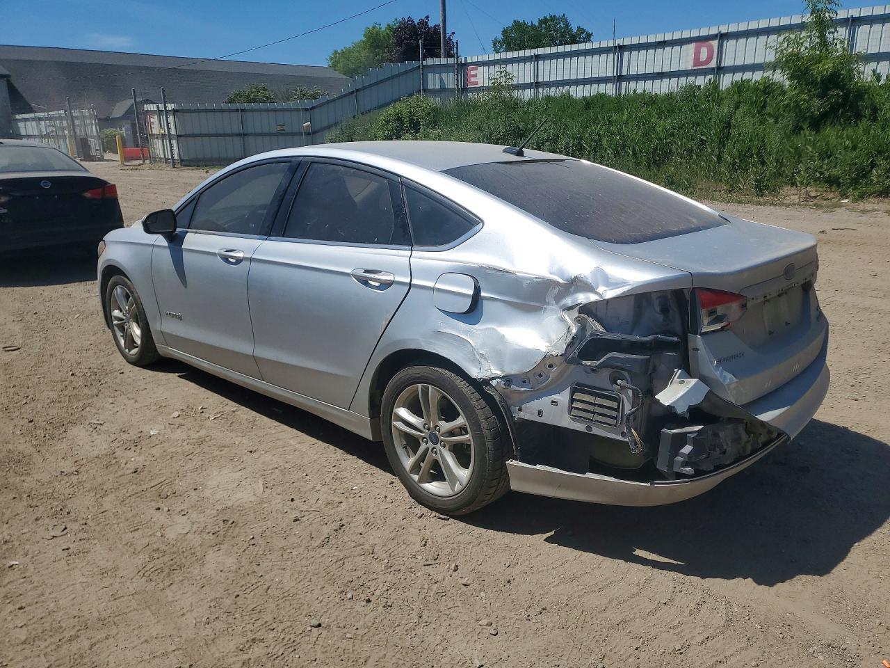 2018 Ford Fusion Se Hybrid - Фото 2
