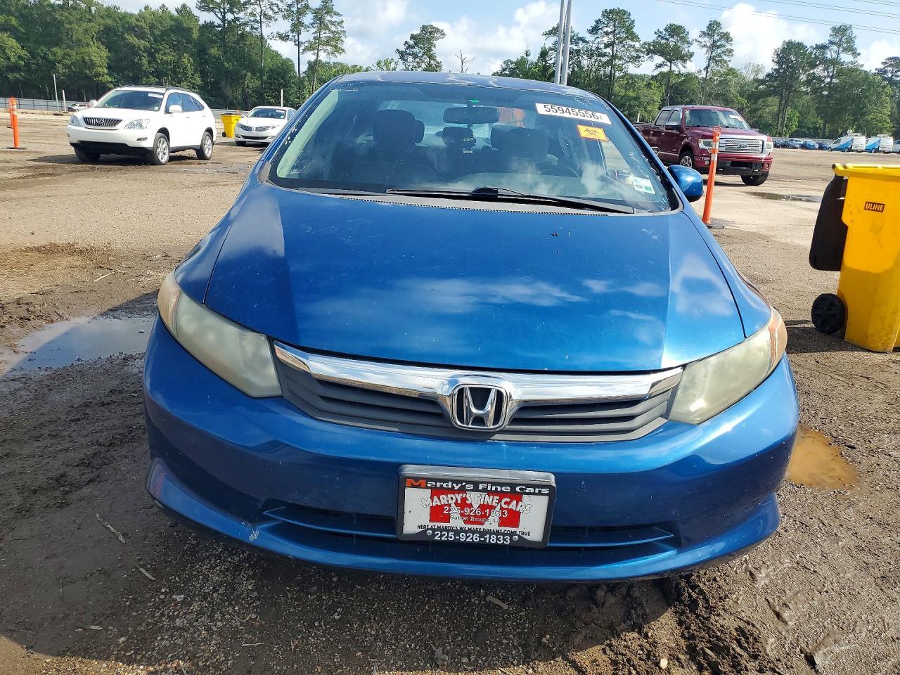 2012 Honda Civic Lx - Фото 5
