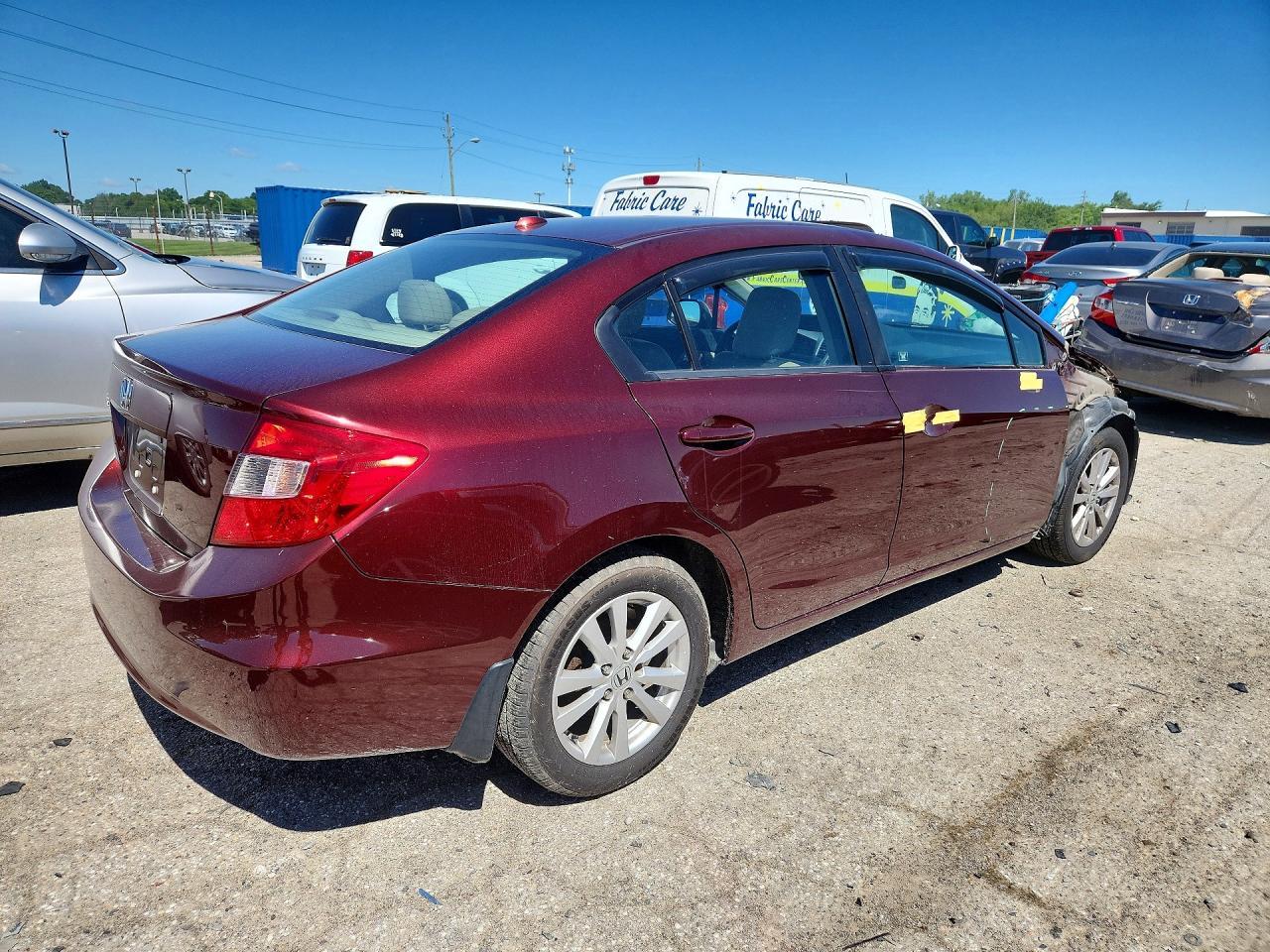 2012 Honda Civic Exl - Фото 3