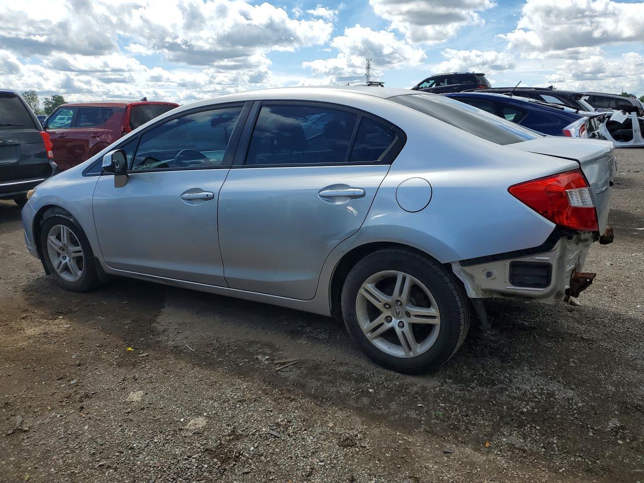 2012 Honda Civic Lx - Фото 2