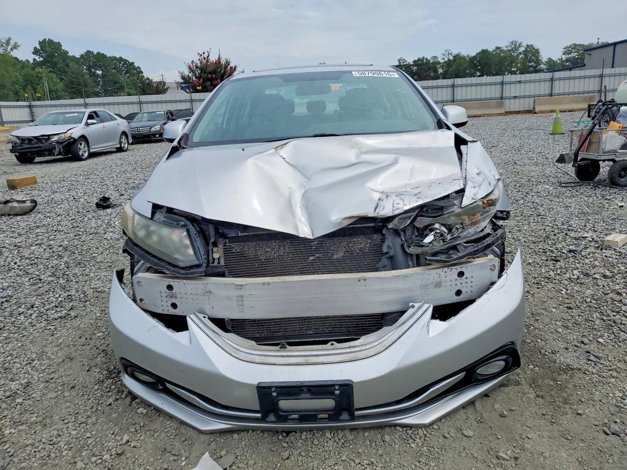 2013 Honda Civic Exl - Фото 5