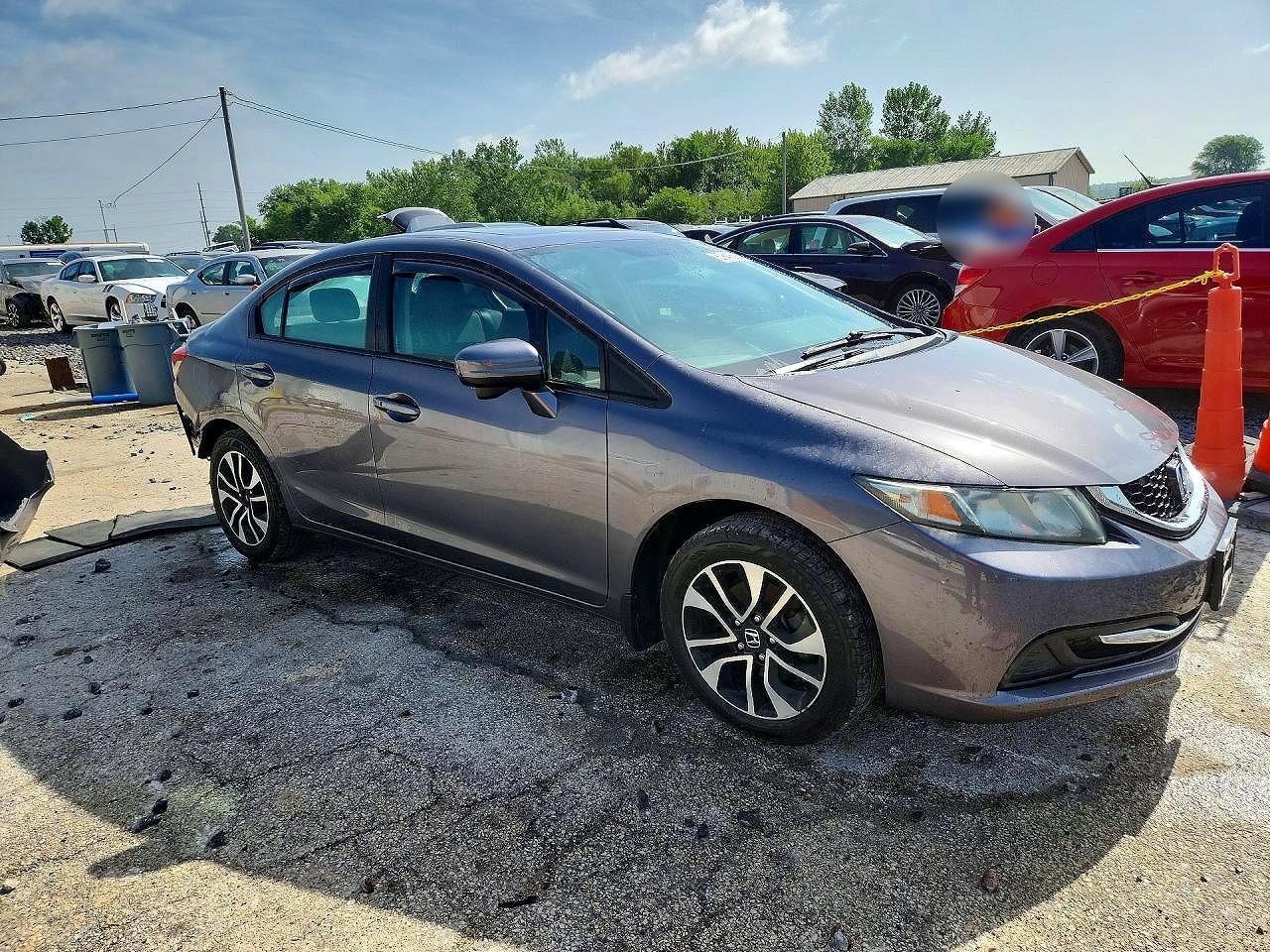 2014 Honda Civic Ex - Фото 4