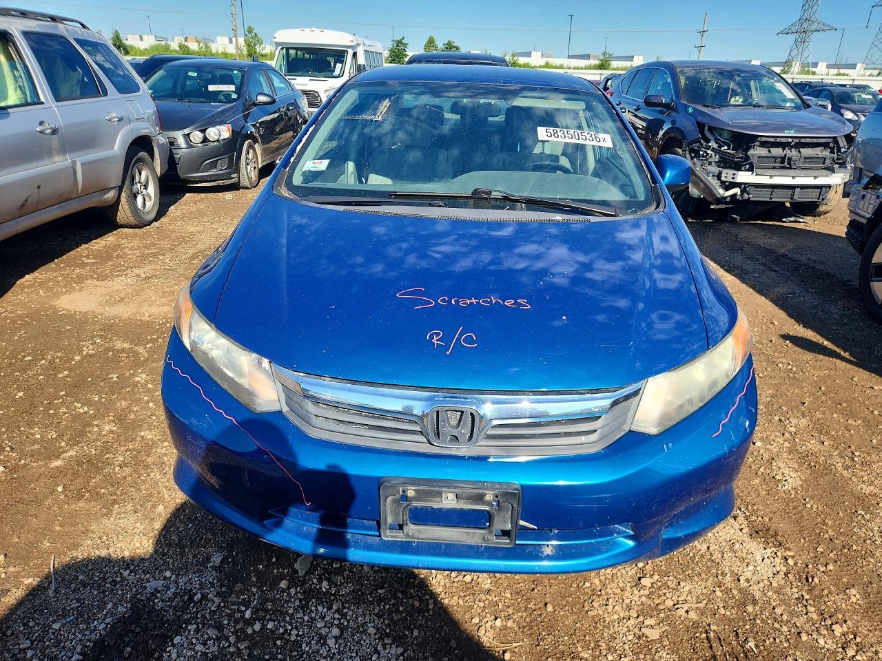 2012 Honda Civic Lx - Фото 5