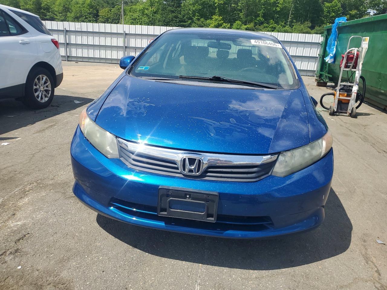 2012 Honda Civic Lx - Фото 5