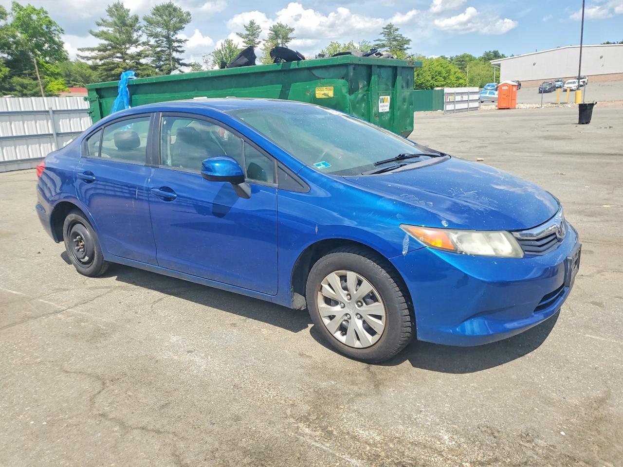 2012 Honda Civic Lx - Фото 4