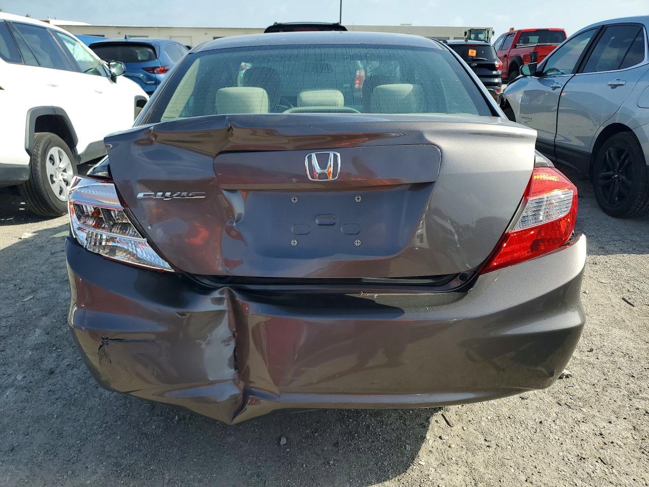 2012 Honda Civic Ex - Фото 6