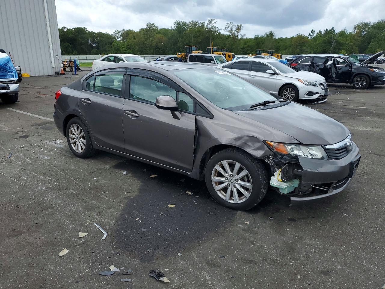 2012 Honda Civic Ex - Фото 4