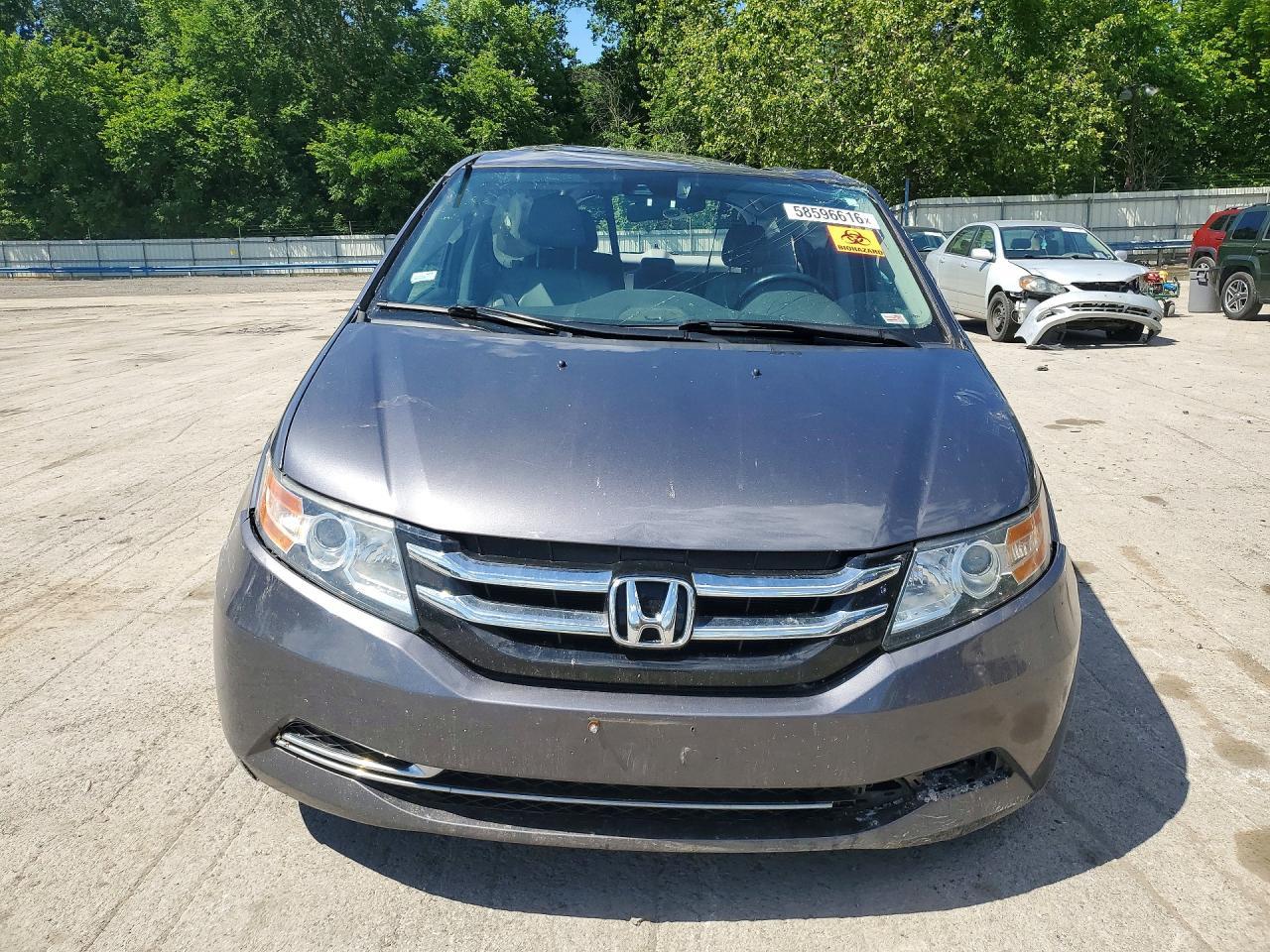 2014 Honda Odyssey Exl - Фото 5