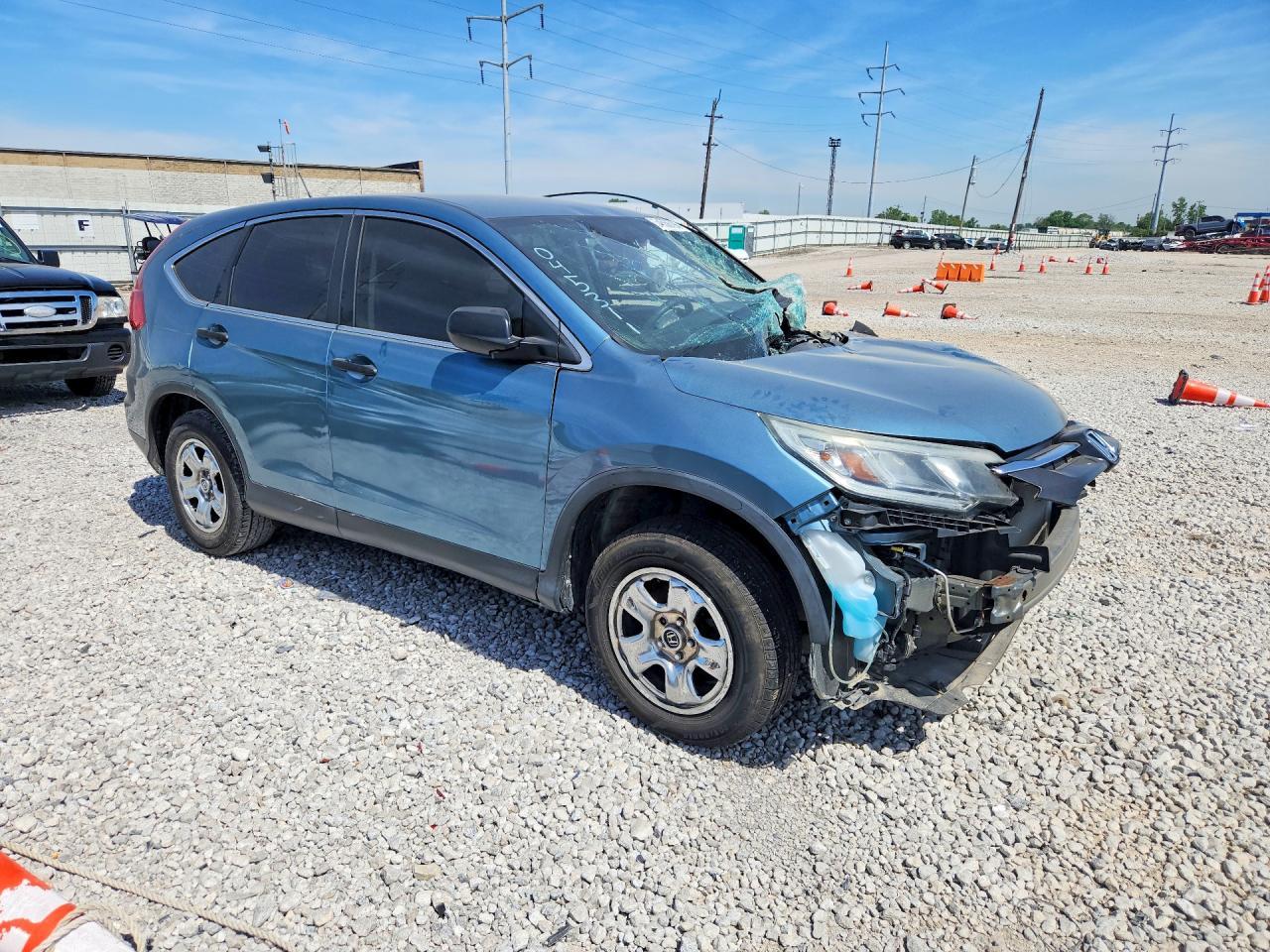 2015 Honda Cr-V Lx - Фото 4