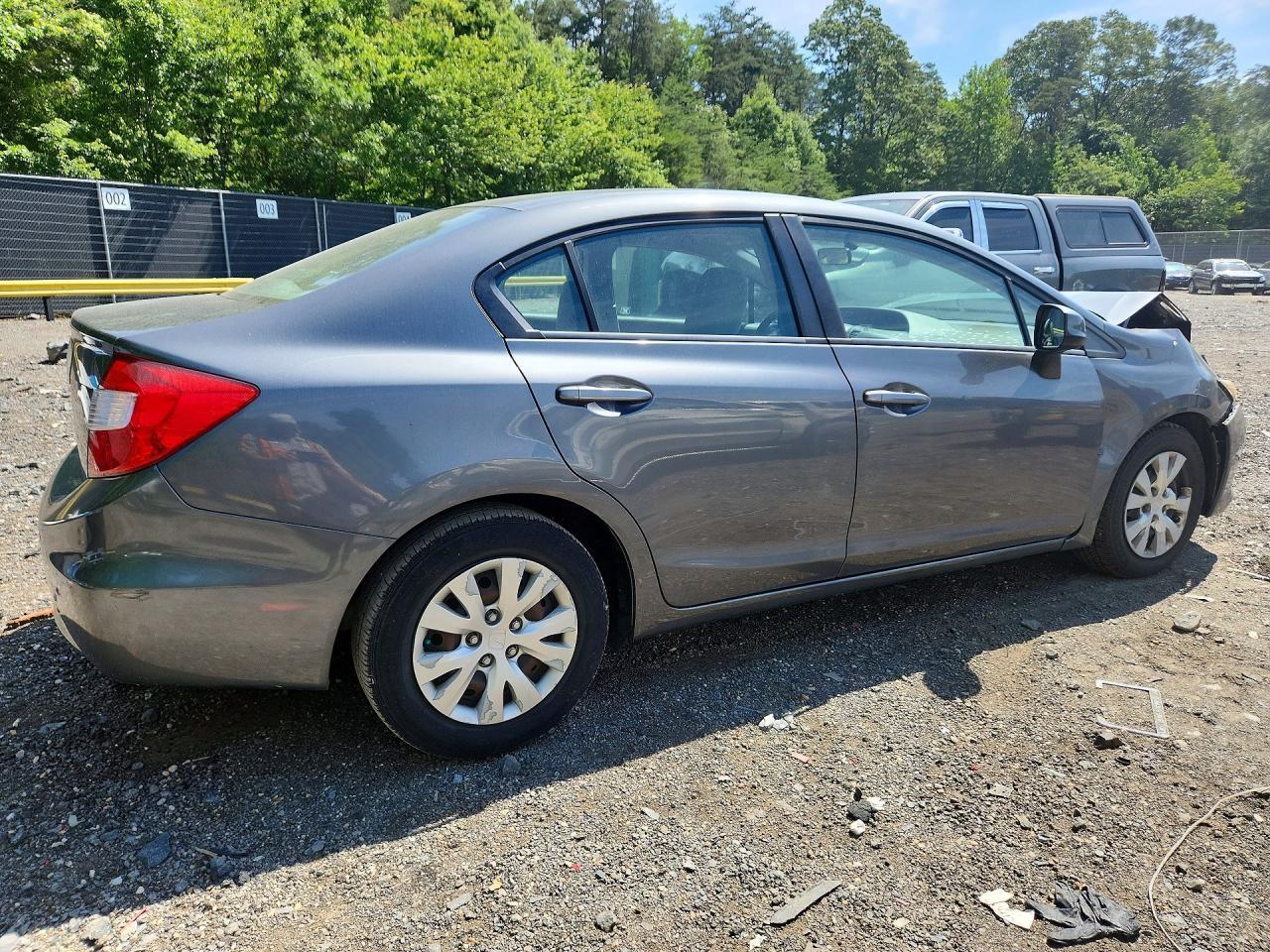2012 Honda Civic Lx - Фото 3