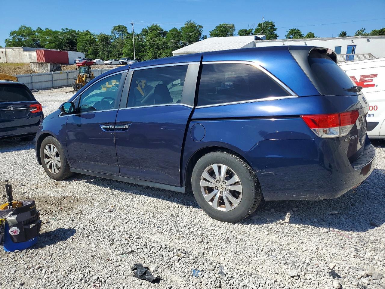 2014 Honda Odyssey Exl - Фото 2