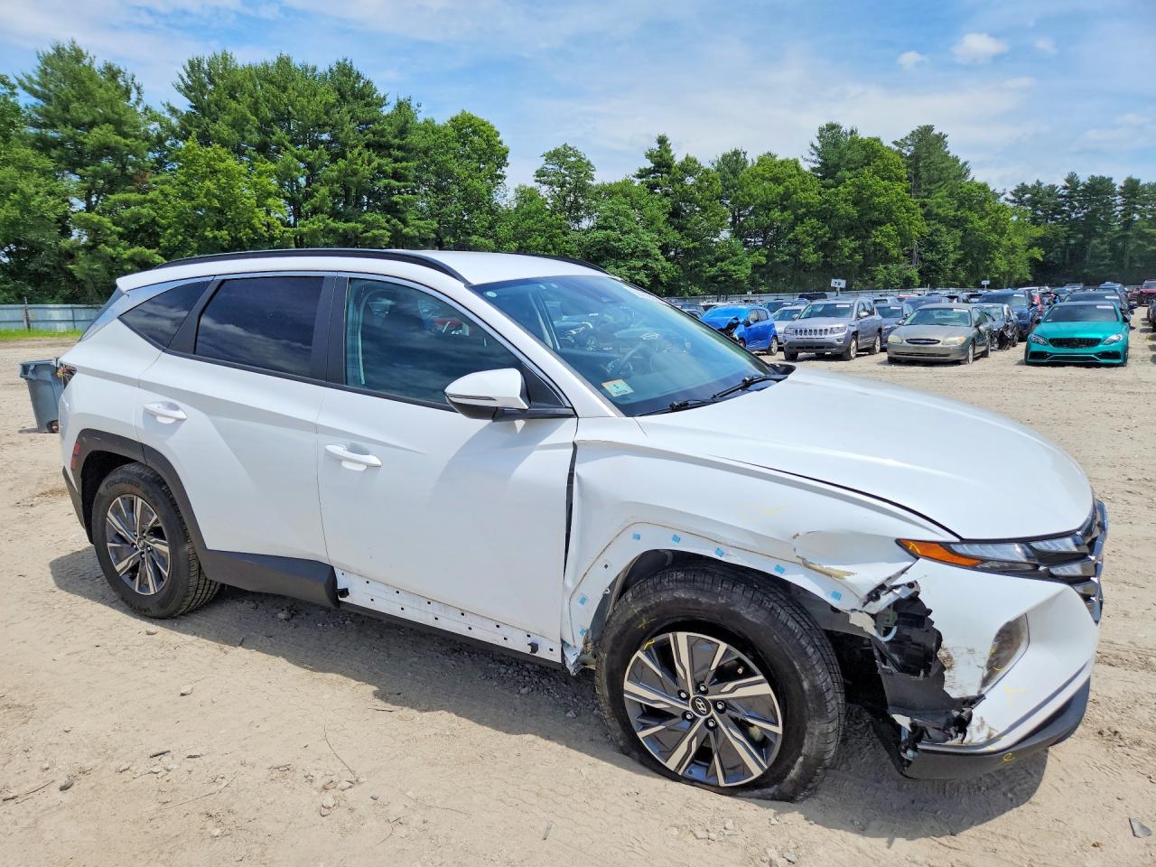 2023 Hyundai Tucson Blue - Фото 4