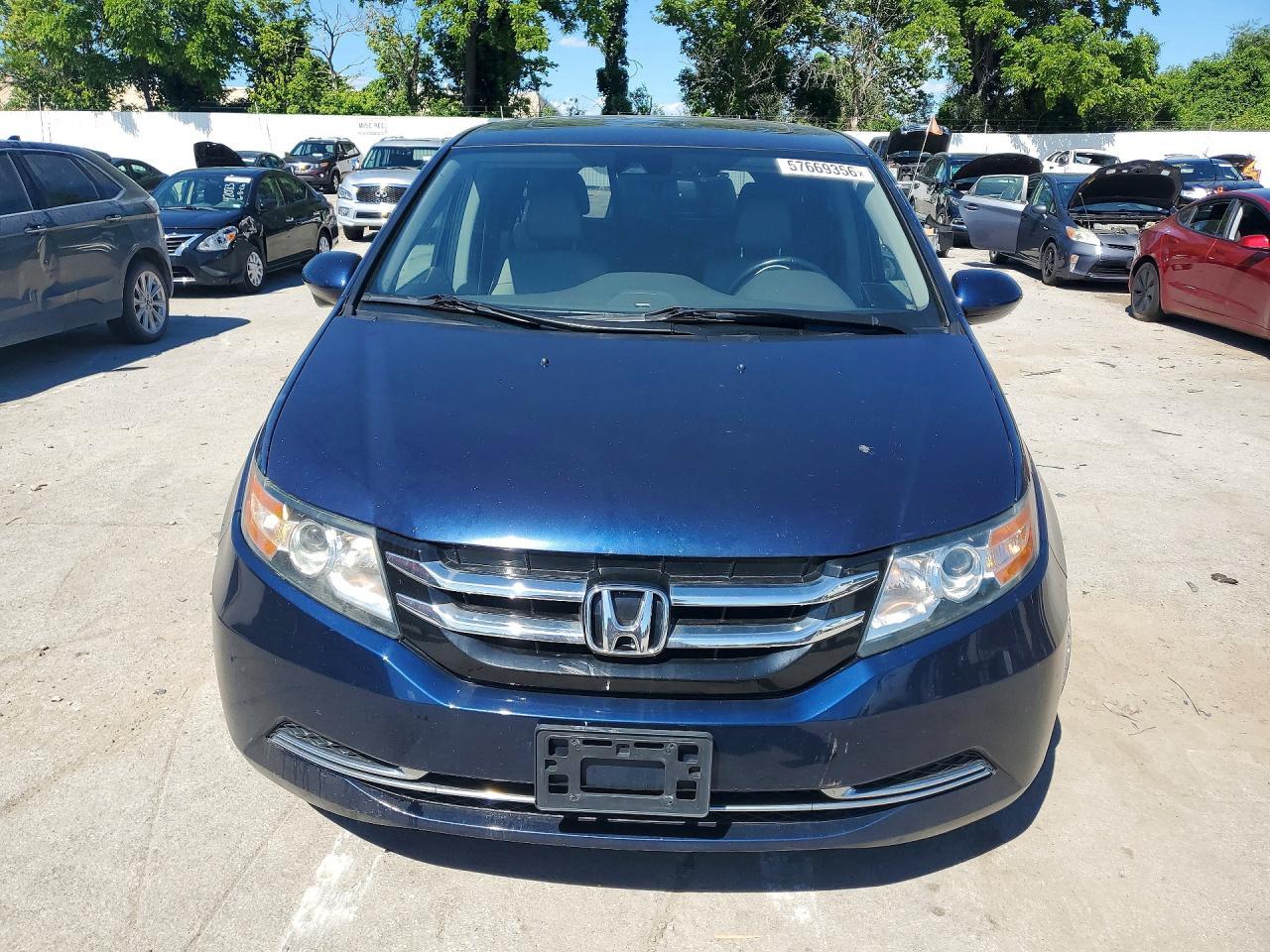 2014 Honda Odyssey Exl - Image 5