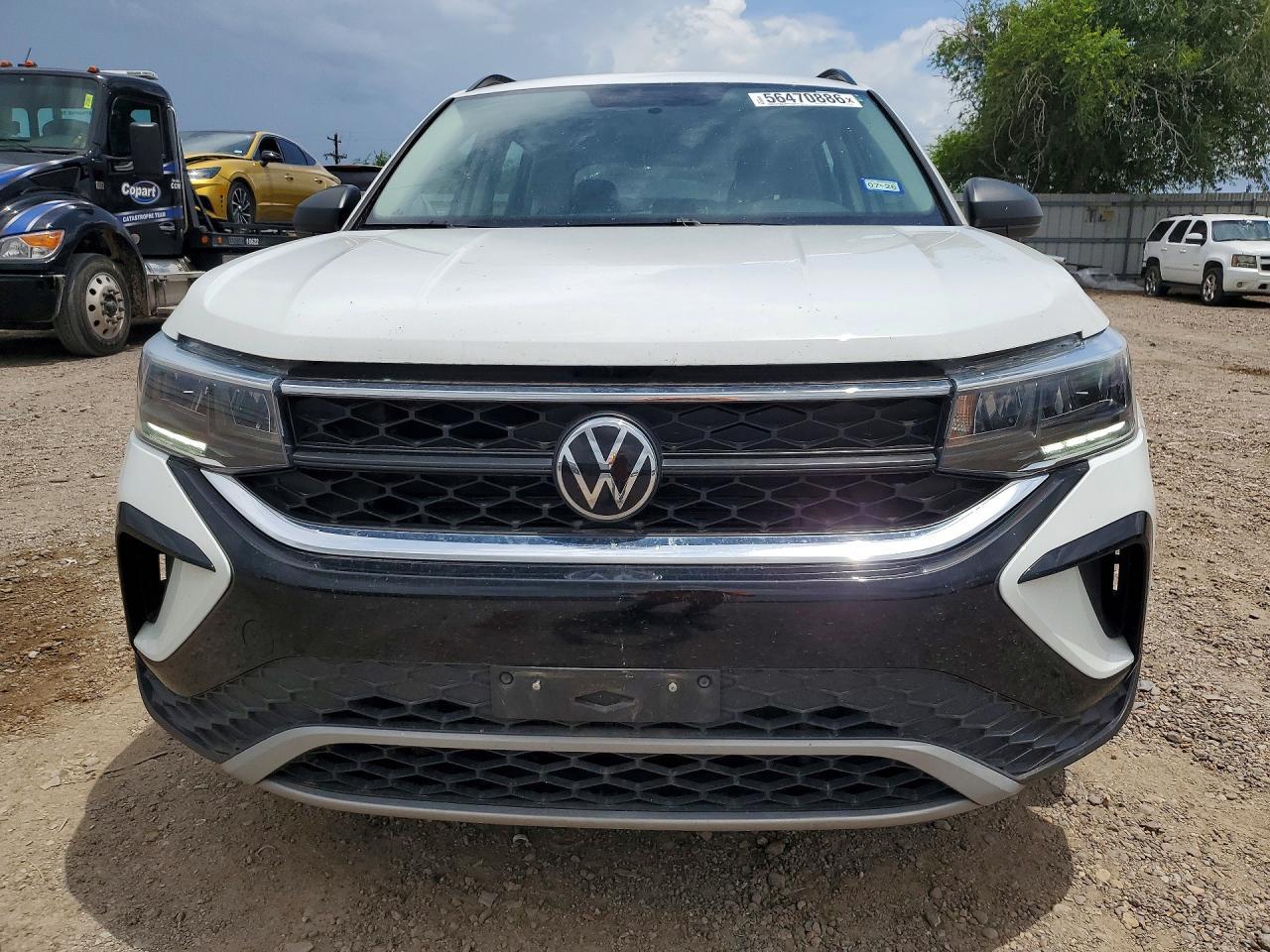 2022 Volkswagen Taos Se Black - Фото 5