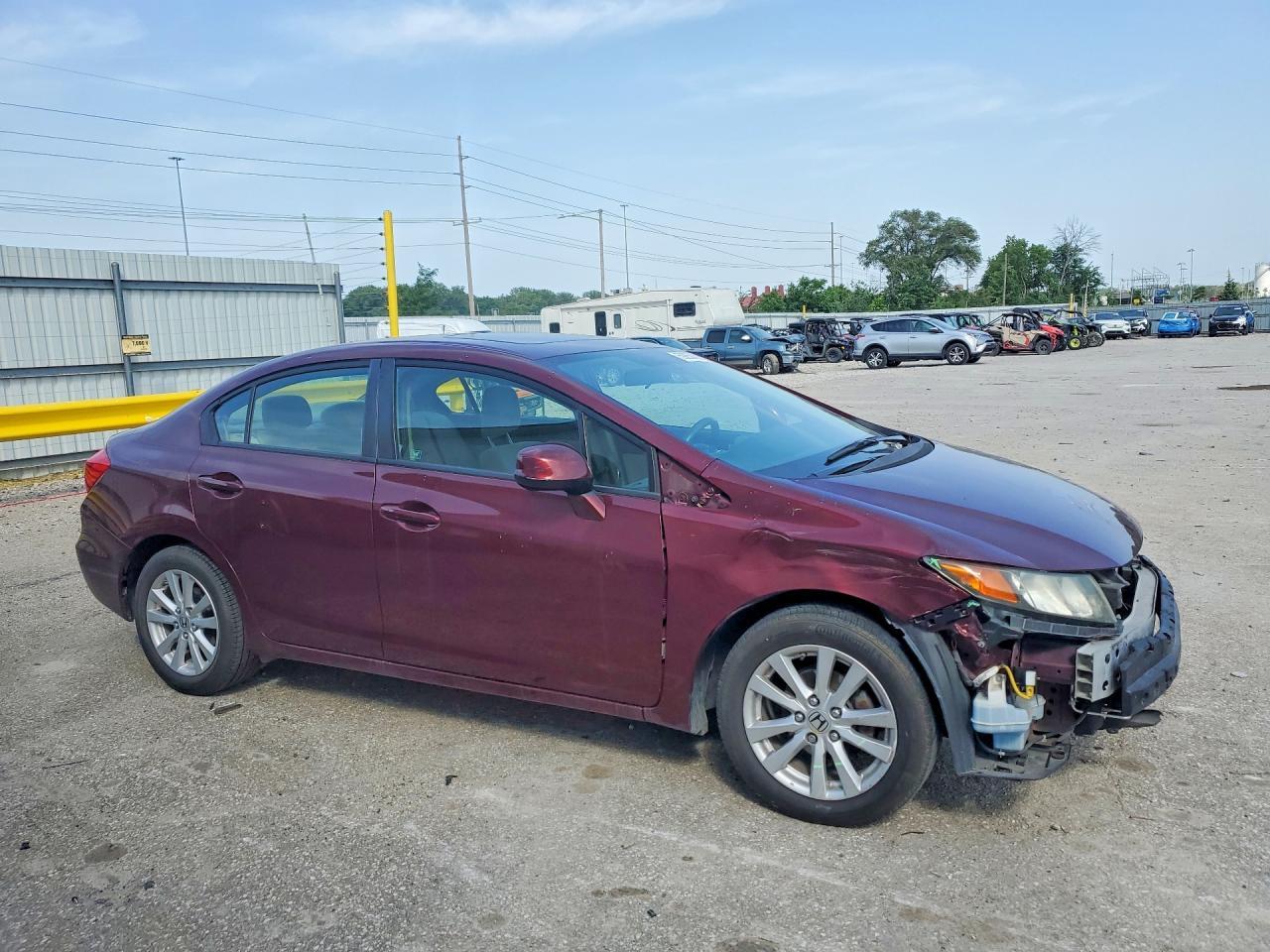 2012 Honda Civic Ex - Фото 4