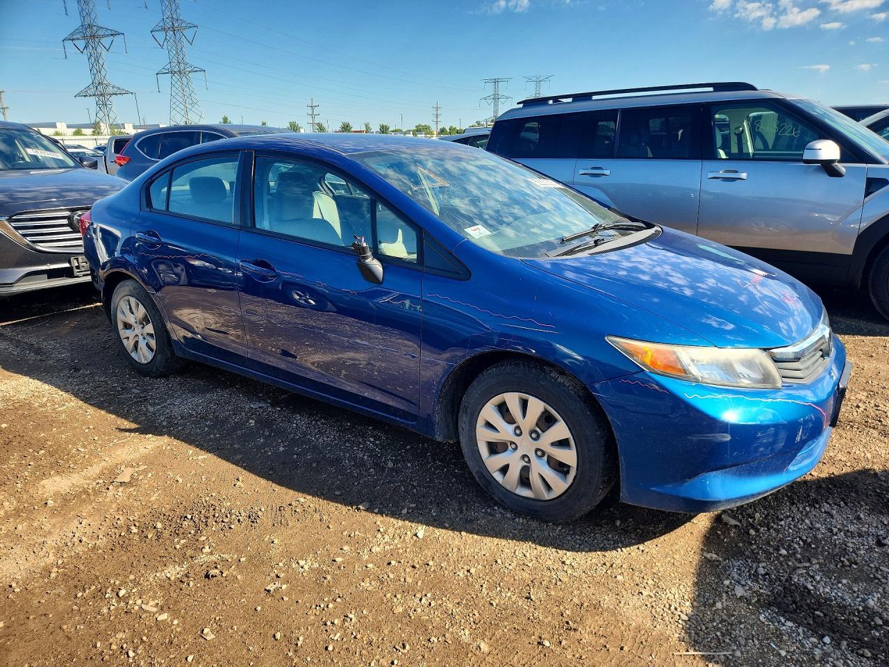 2012 Honda Civic Lx - Фото 4