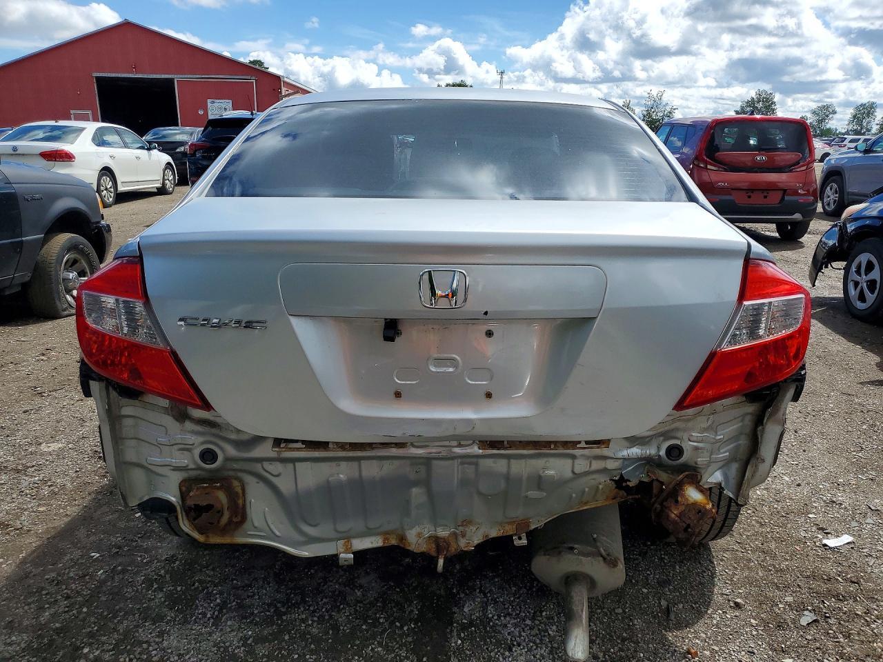 2012 Honda Civic Lx - Фото 6