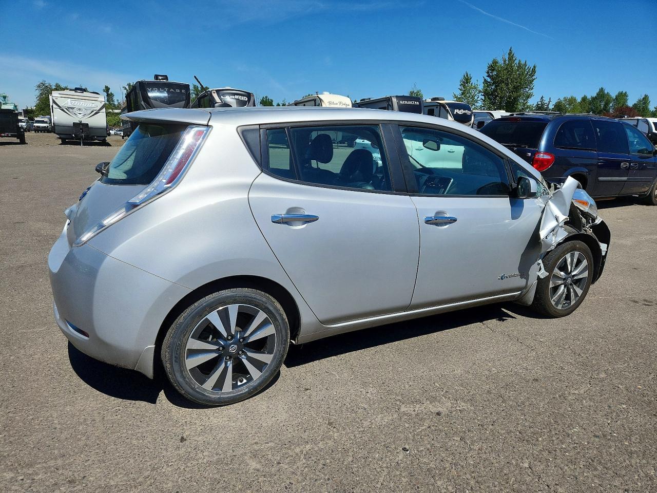 2017 Nissan Leaf Sl - Фото 3