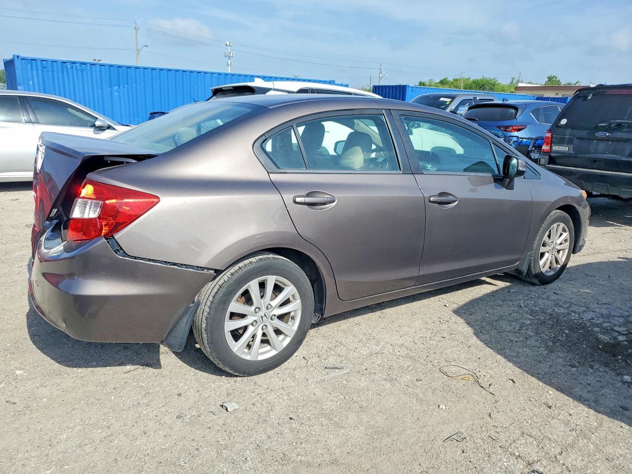 2012 Honda Civic Ex - Фото 3