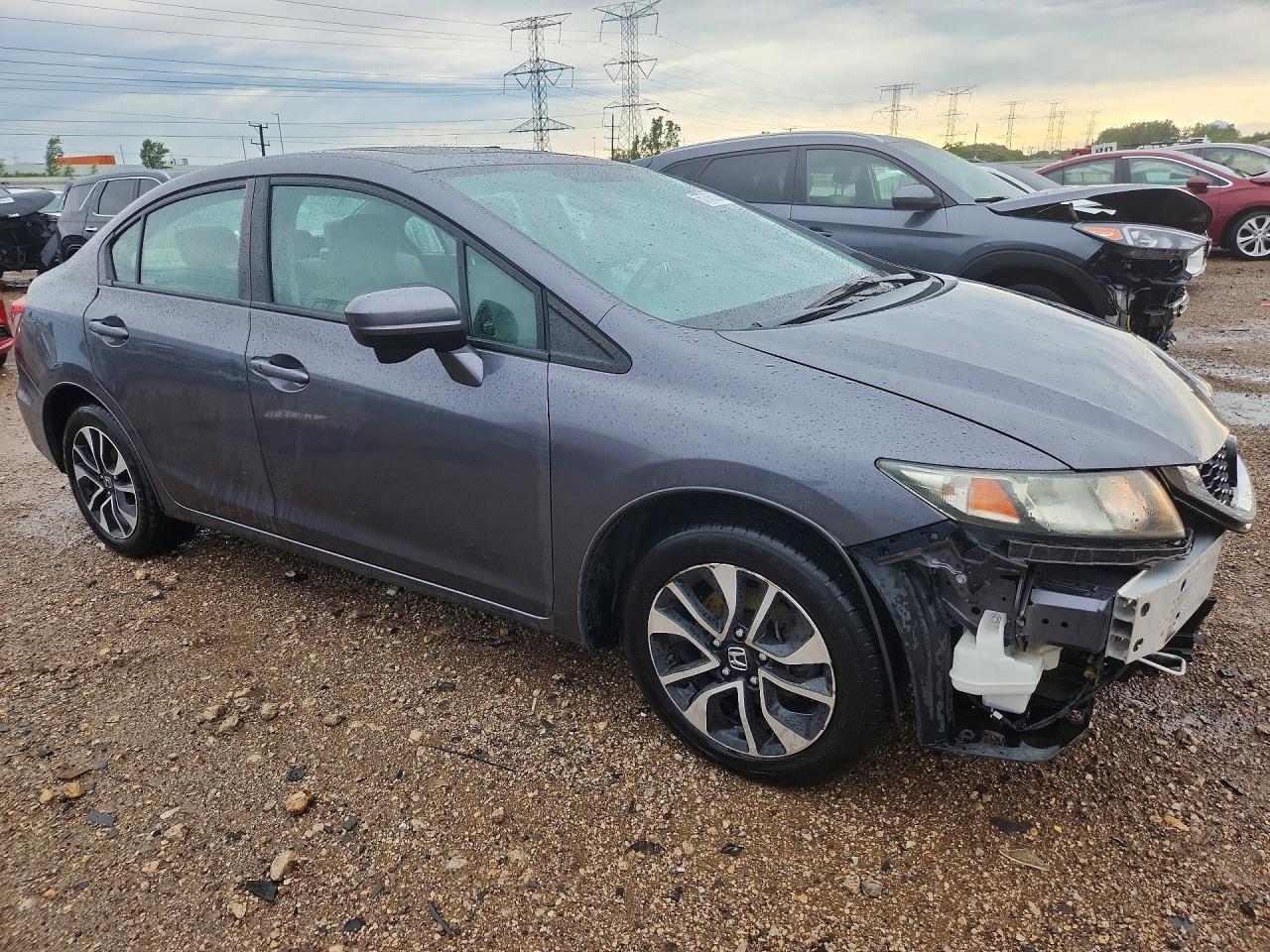 2015 Honda Civic Ex - Фото 4