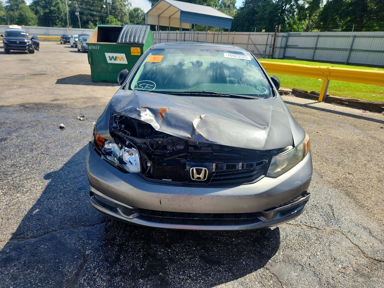 2012 Honda Civic Ex - Фото 5