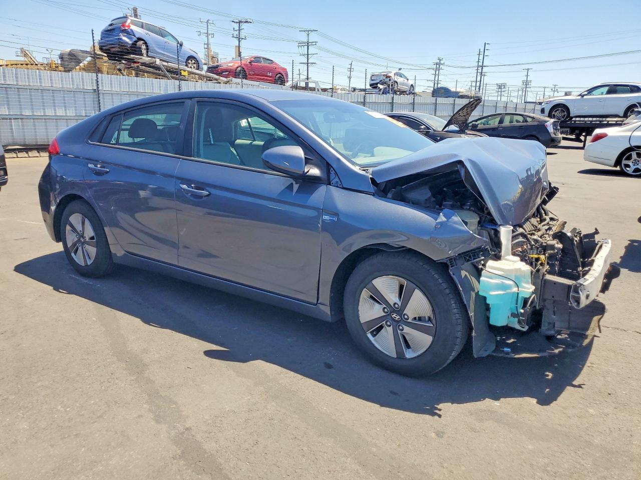 2017 Hyundai Ioniq Blue - Фото 4
