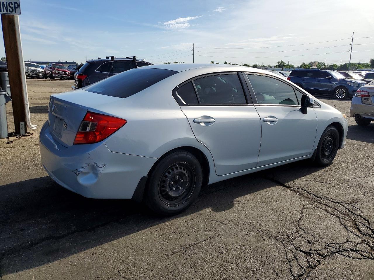 2012 Honda Civic Lx - Фото 3