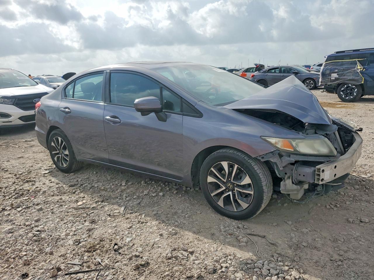 2015 Honda Civic Ex - Фото 4