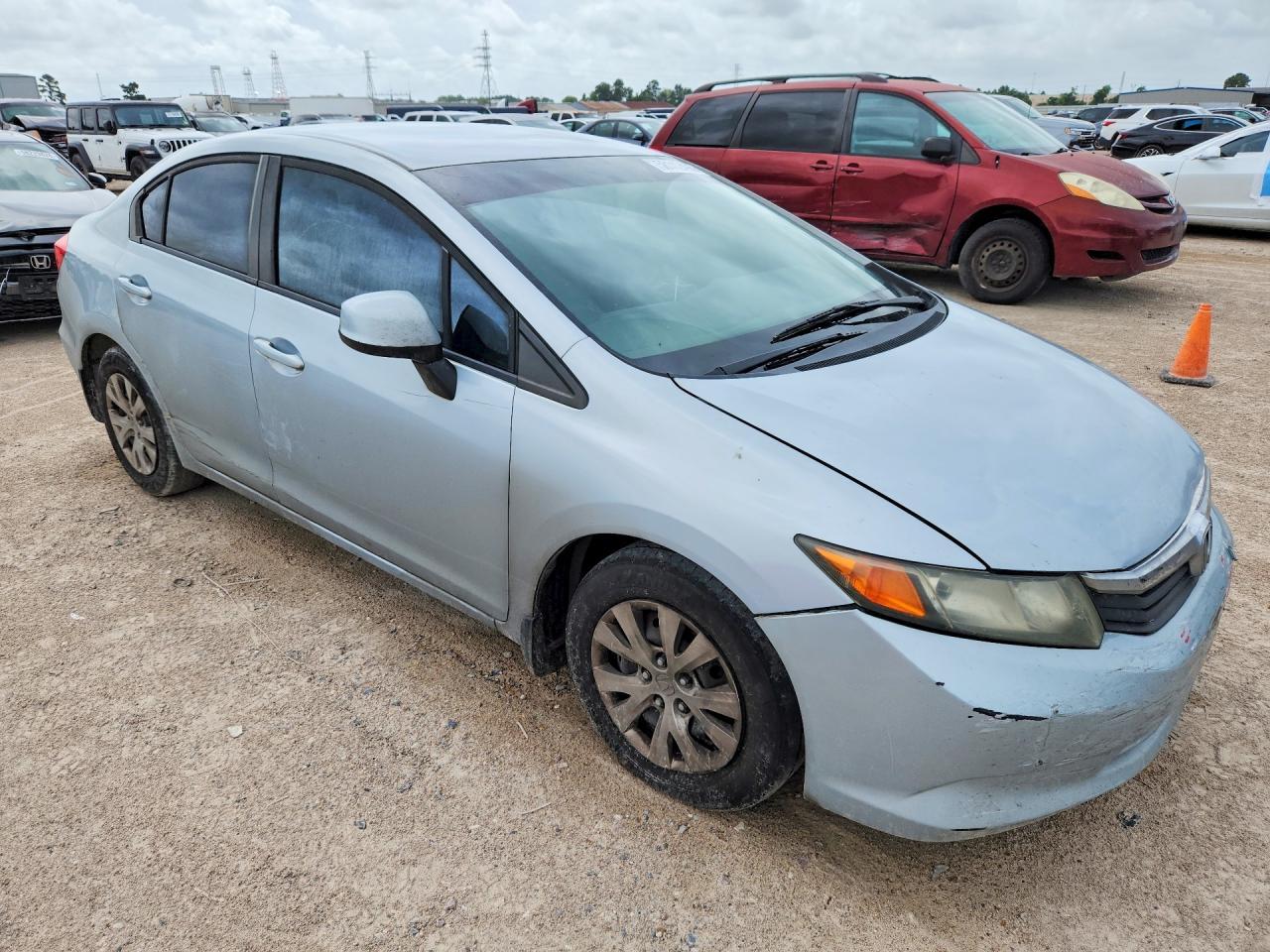2012 Honda Civic Lx - Фото 4