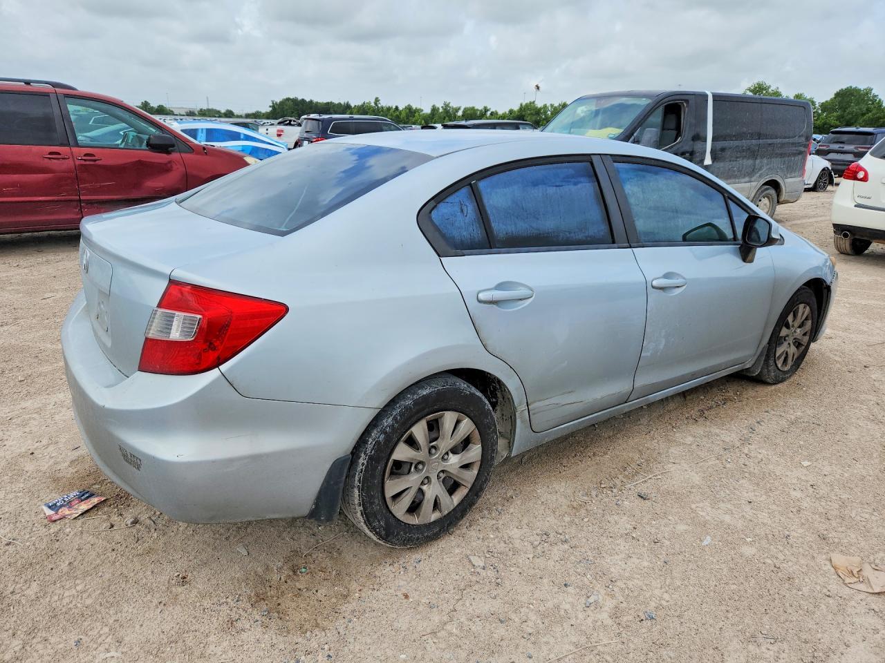 2012 Honda Civic Lx - Фото 3