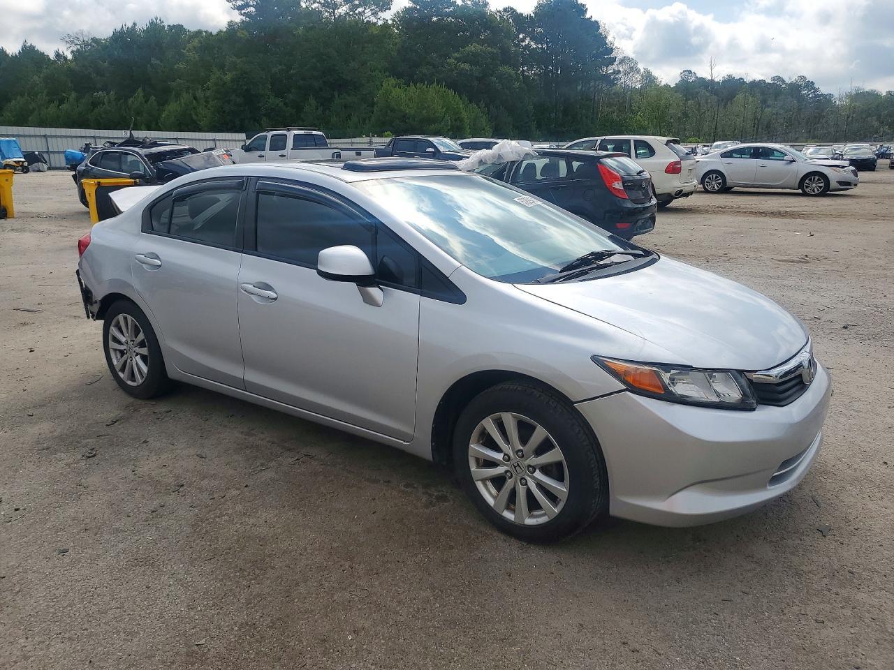 2012 Honda Civic Ex - Фото 4