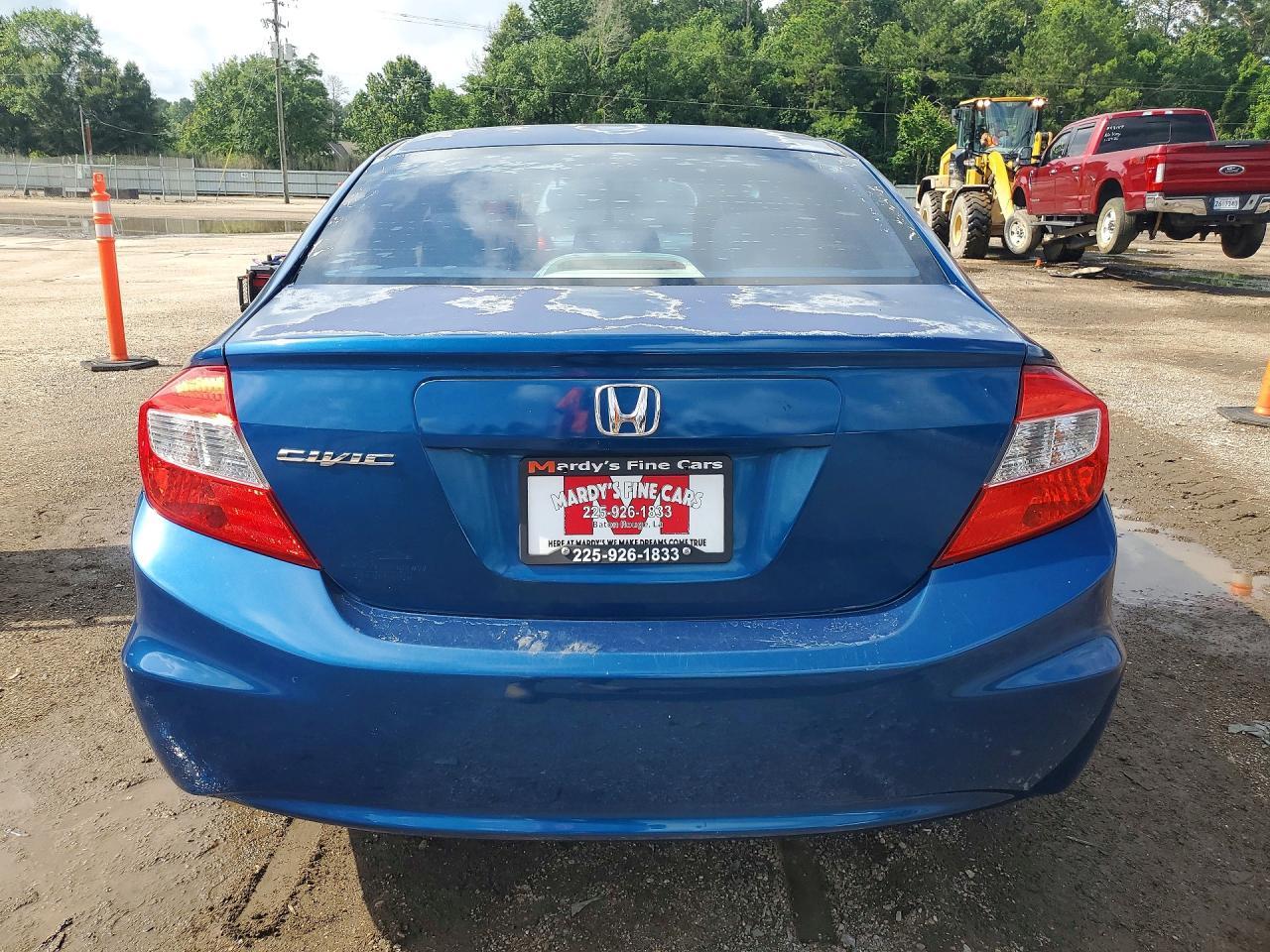 2012 Honda Civic Lx - Фото 6