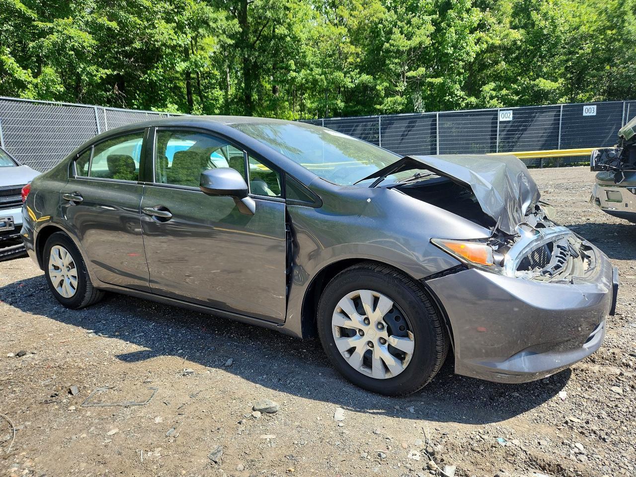 2012 Honda Civic Lx - Фото 4