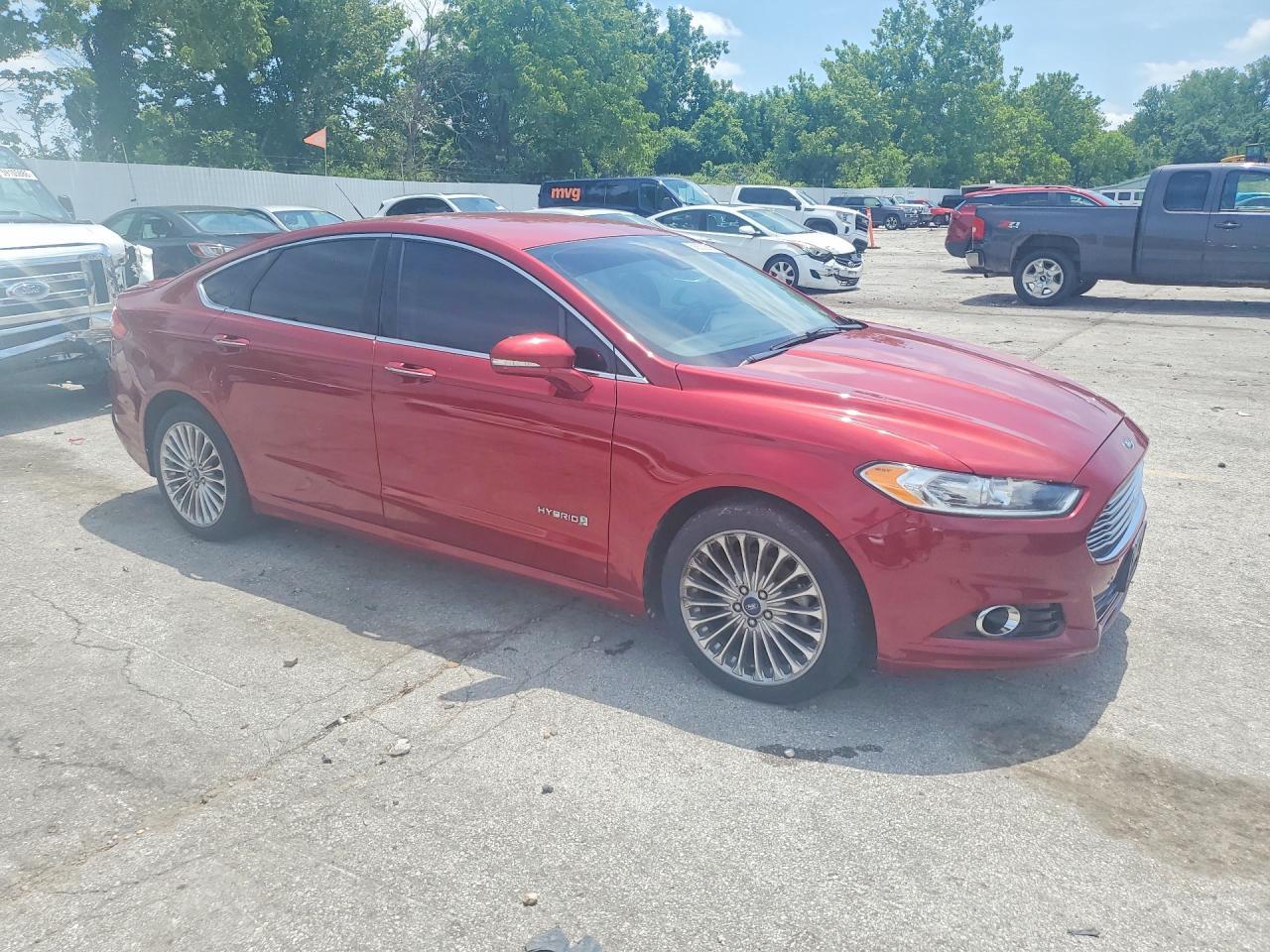 2014 Ford Fusion Titanium Hev - Фото 4