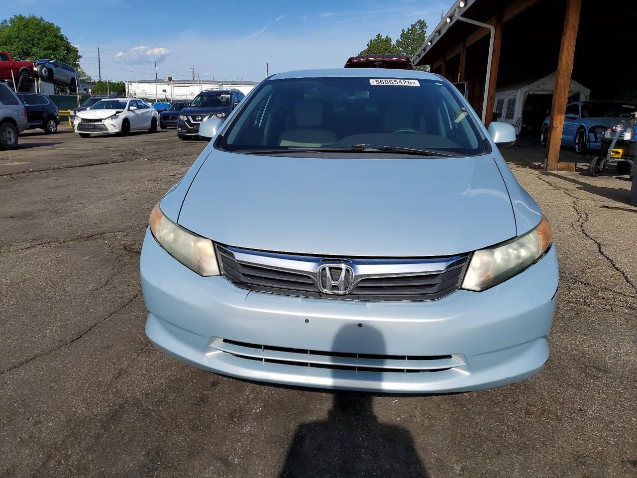 2012 Honda Civic Lx - Фото 5