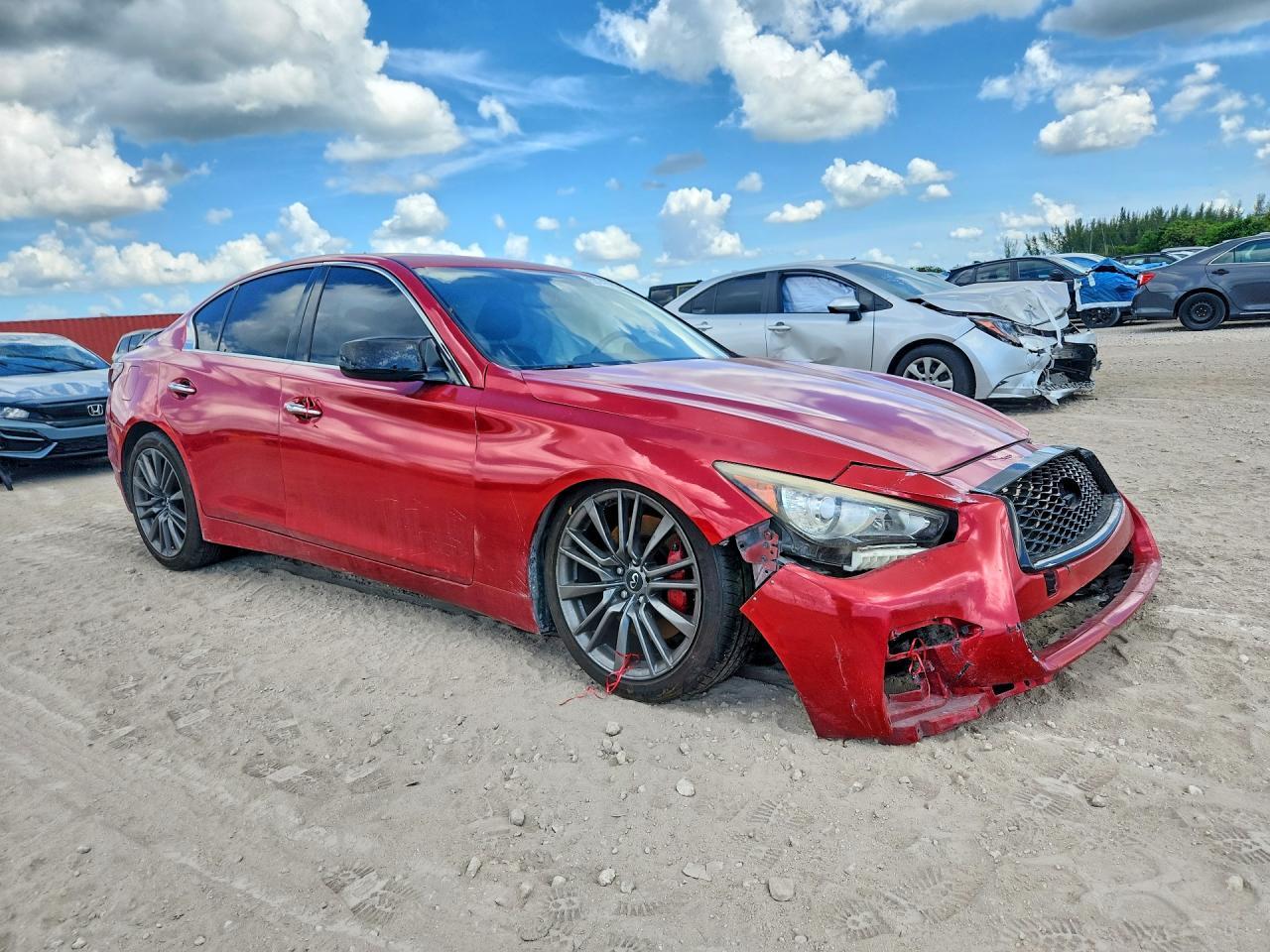 2017 Infiniti Q50 Red Sport 400 - Image 4