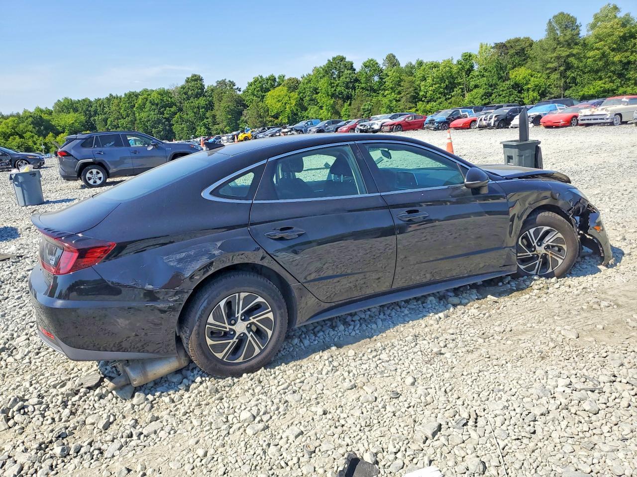 2023 Hyundai Sonata Hybrid Blue - Фото 3