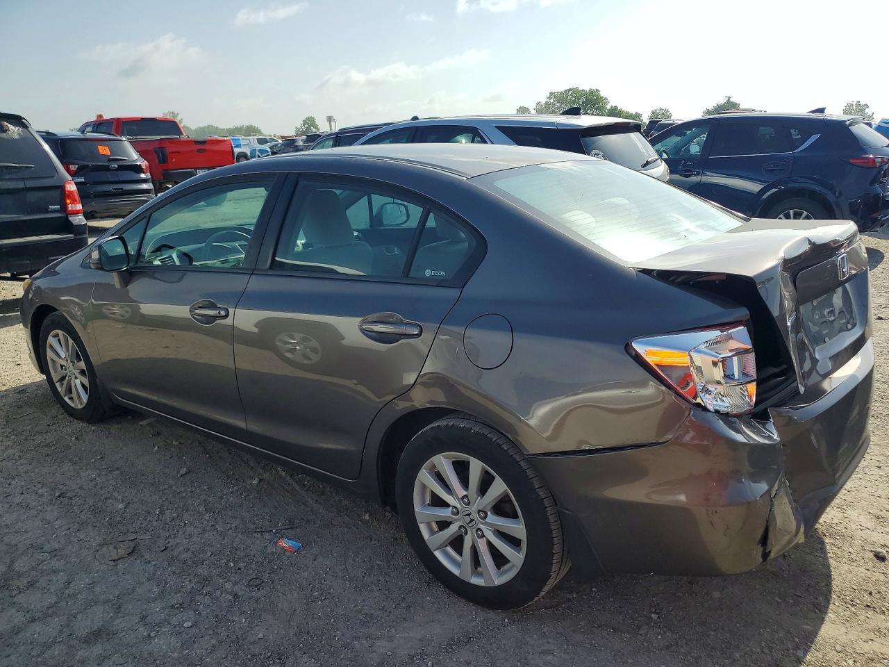 2012 Honda Civic Ex - Фото 2