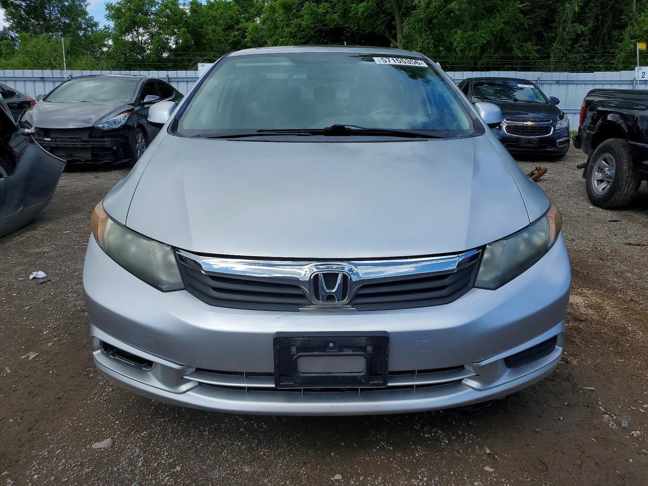 2012 Honda Civic Lx - Фото 5
