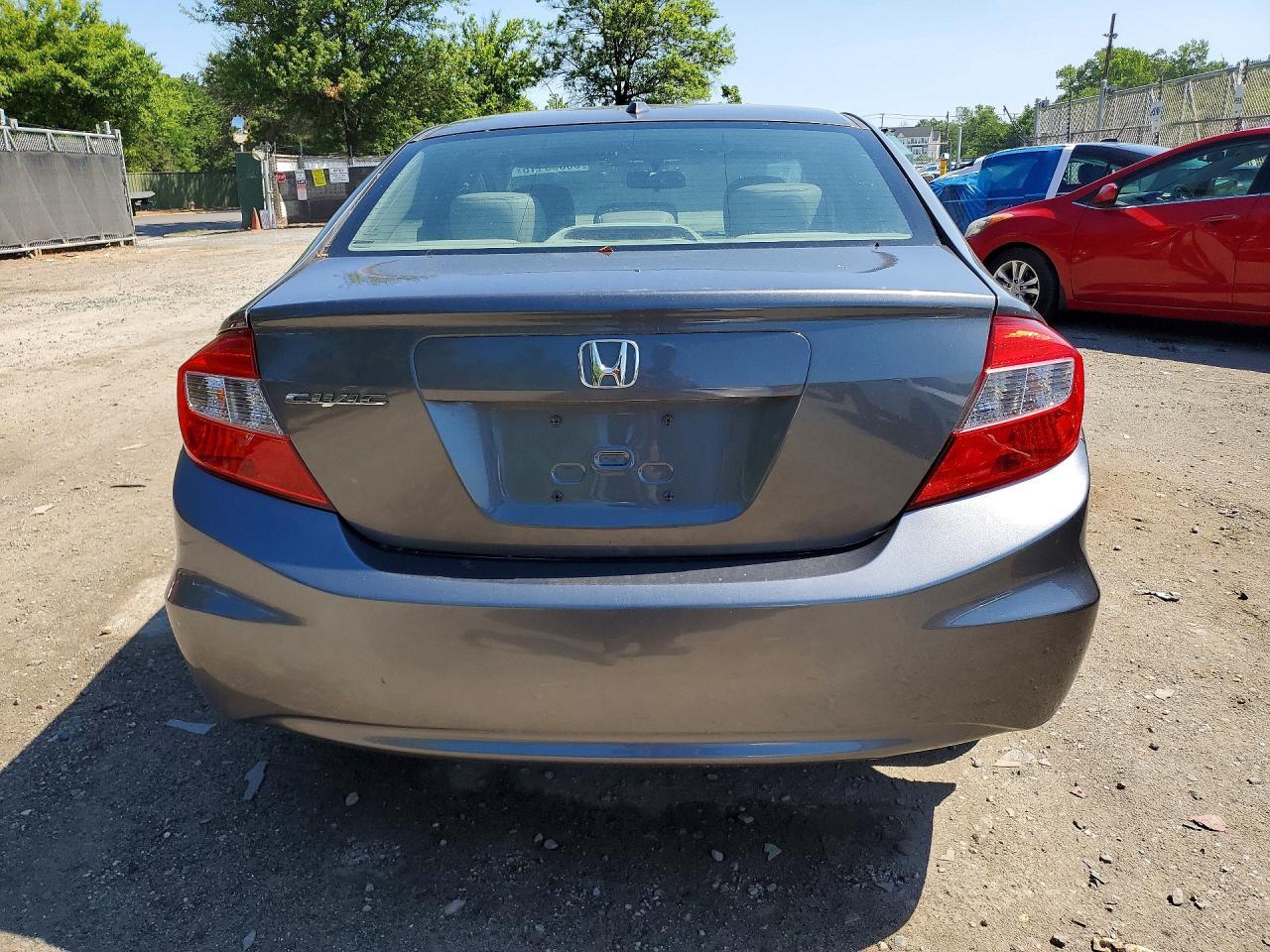 2012 Honda Civic Exl - Фото 6