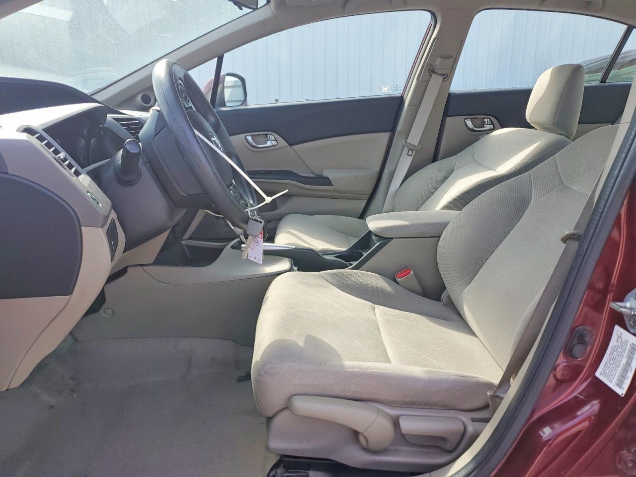2012 Honda Civic Ex - Фото 7