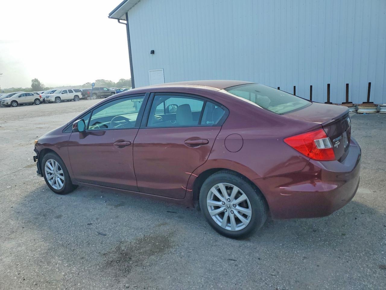 2012 Honda Civic Ex - Фото 2