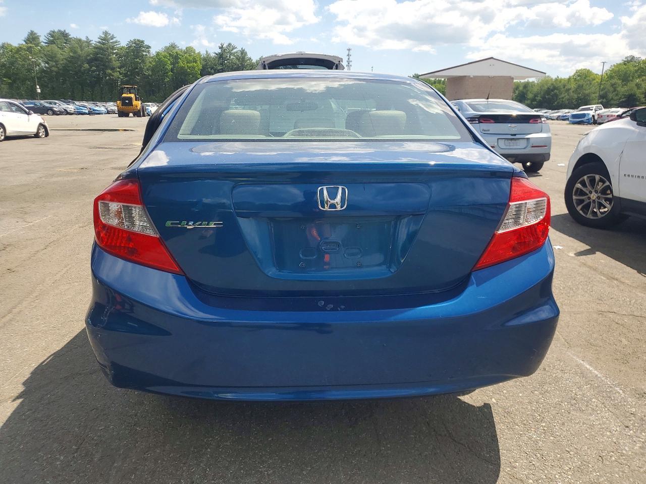 2012 Honda Civic Lx - Фото 6