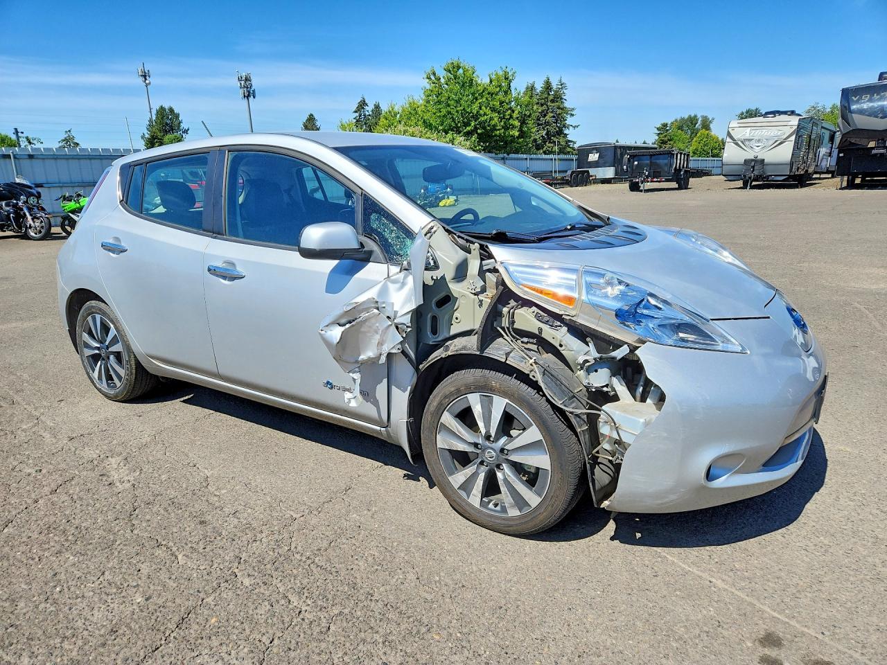 2017 Nissan Leaf Sl - Фото 4