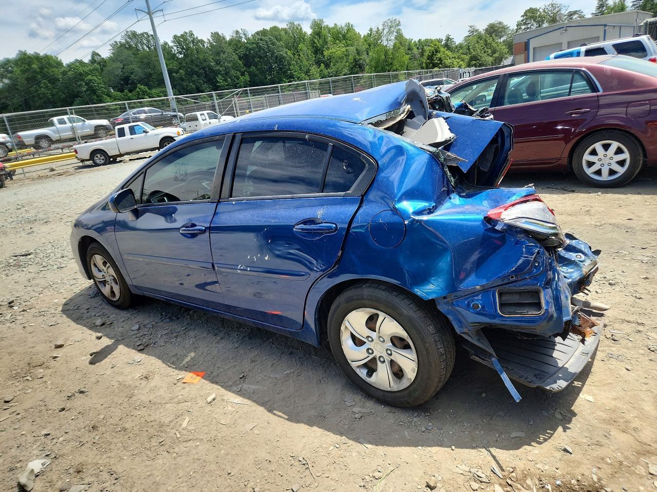 2015 Honda Civic Lx - Фото 2