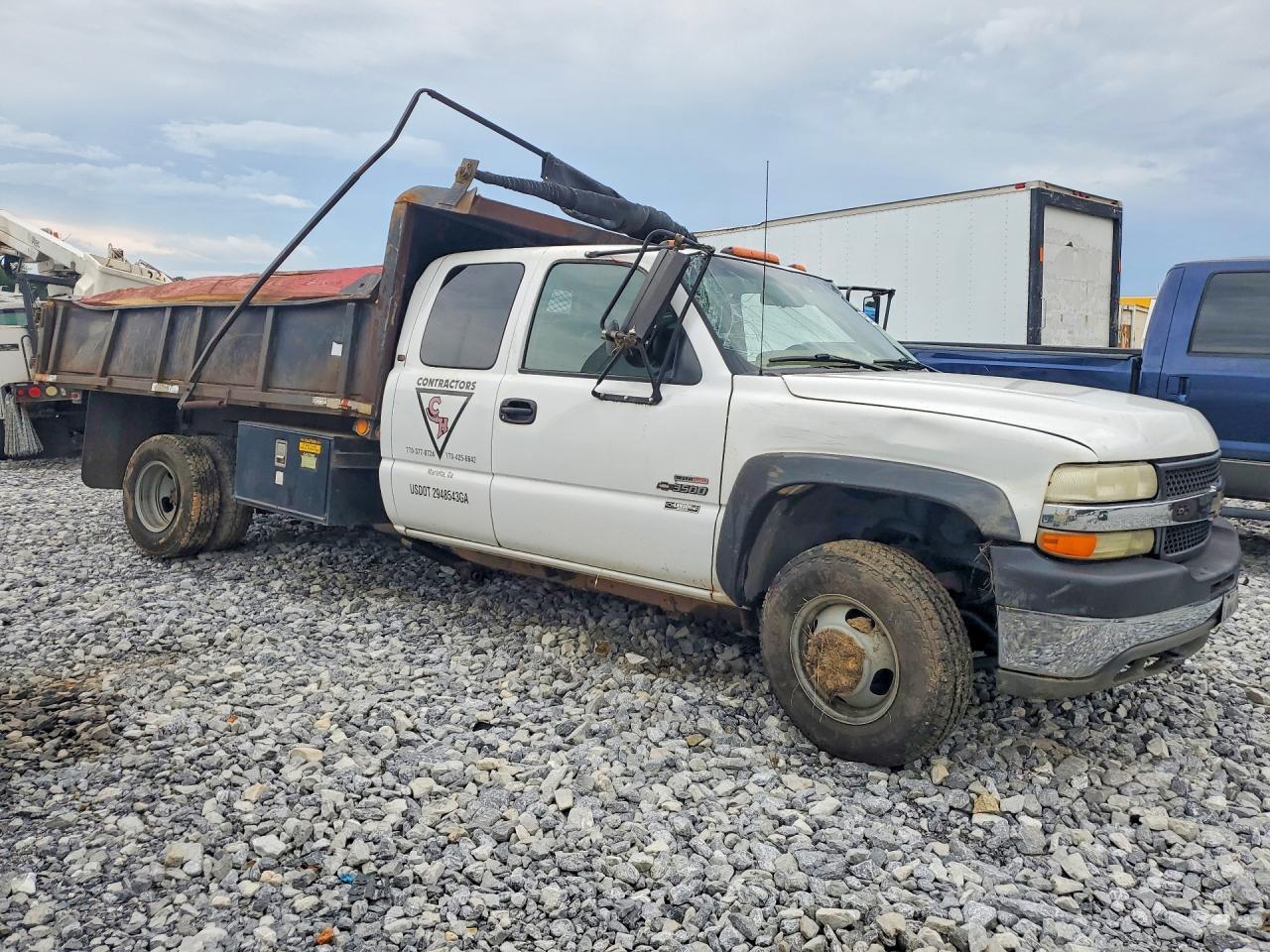 2002 Chevrolet Silverado Dump Truck - Фото 4