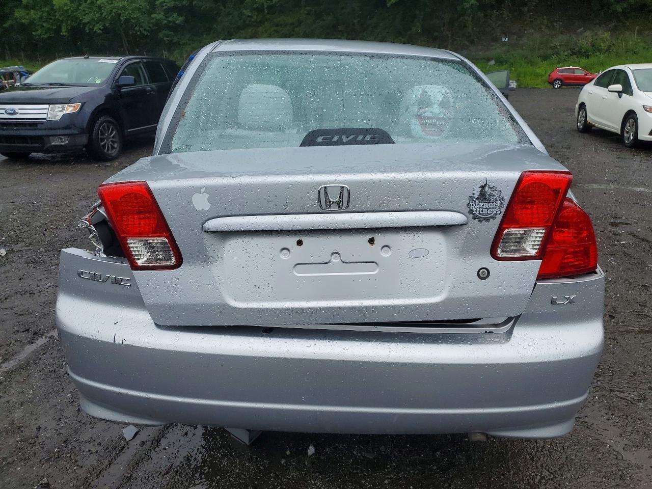 2005 Honda Civic Lx - Фото 6