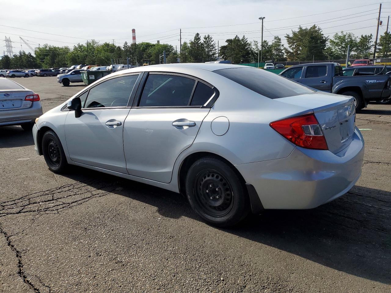 2012 Honda Civic Lx - Фото 2